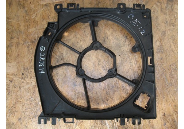 Дифузор вентилятора радіатора Renault Clio III, Modus, 1831442016, 1831717016, 8200748439